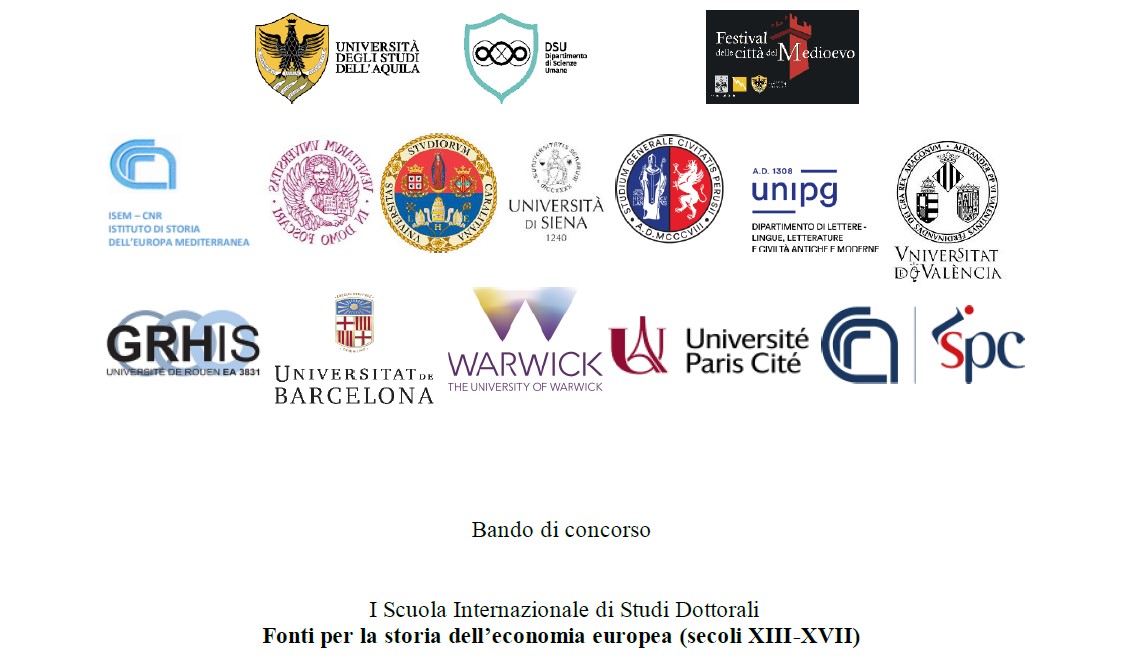 Call for papers Scuola dottorale Aquila