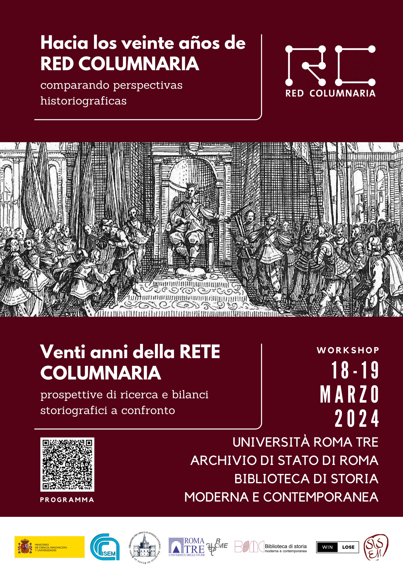 Venti anni della “Rete Columnaria”: prospettive di ricerca e bilanci storiografici a confronto - immagine anteprima