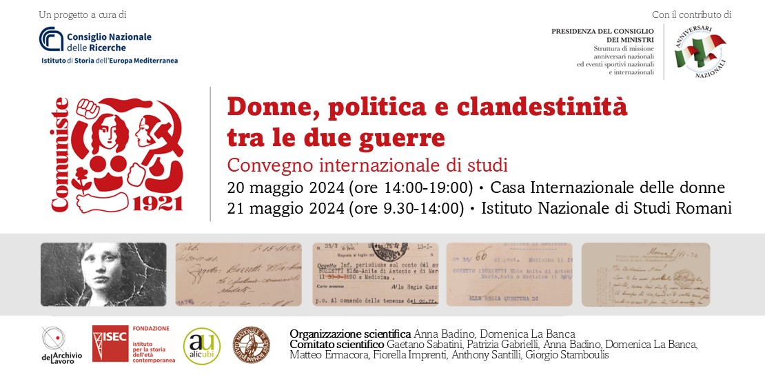 Si è svolto a Roma il Convegno internazionale di studi “Comuniste 1921″ - anteprima programma