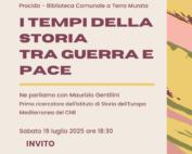 Locandina 19 luglio Gentilini Procida
